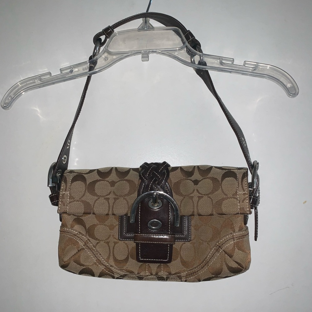 brown coach purse